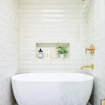 freestanding tub and shower