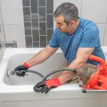 how to fix a slow draining bathtub