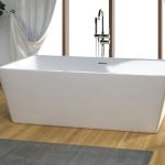 how to install freestanding bathtub